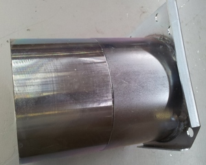 Set flange discharger 114 wz